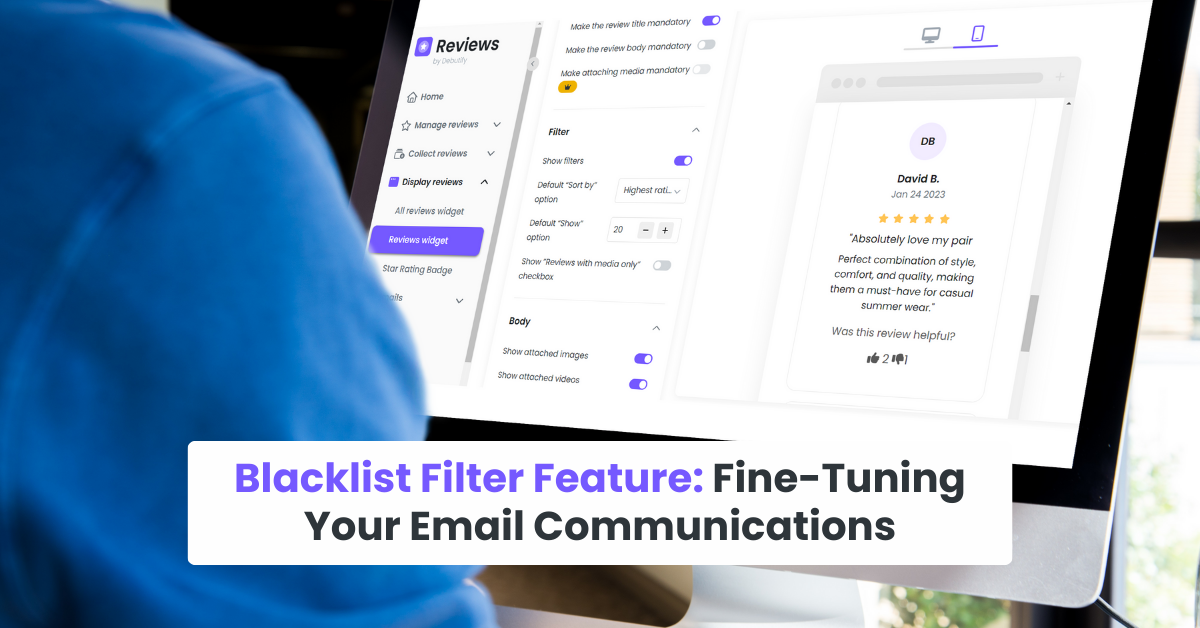 Blacklist Filter Feature: Fine-Tuning Your Email Communications